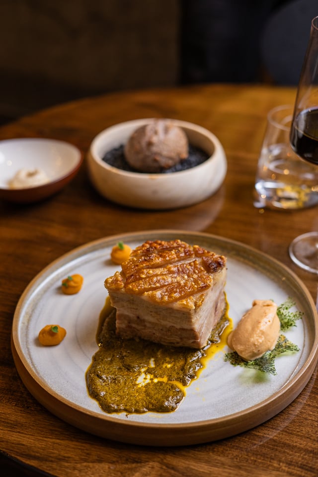 Postre de la carta de BRUTAL